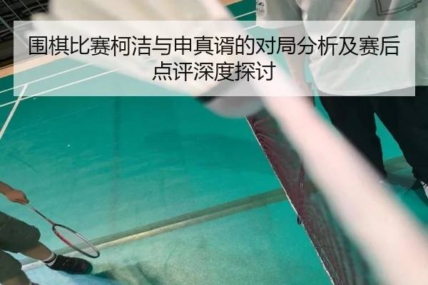 围棋比赛柯洁与申真谞的对局分析及赛后点评深度探讨